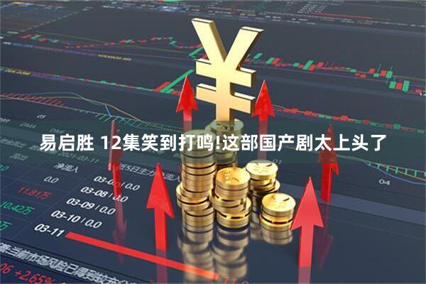 易启胜 12集笑到打鸣!这部国产剧太上头了